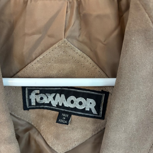 vintage leather suede moto jacket + look at measurements * accepting offers n - Picture 2 of 10